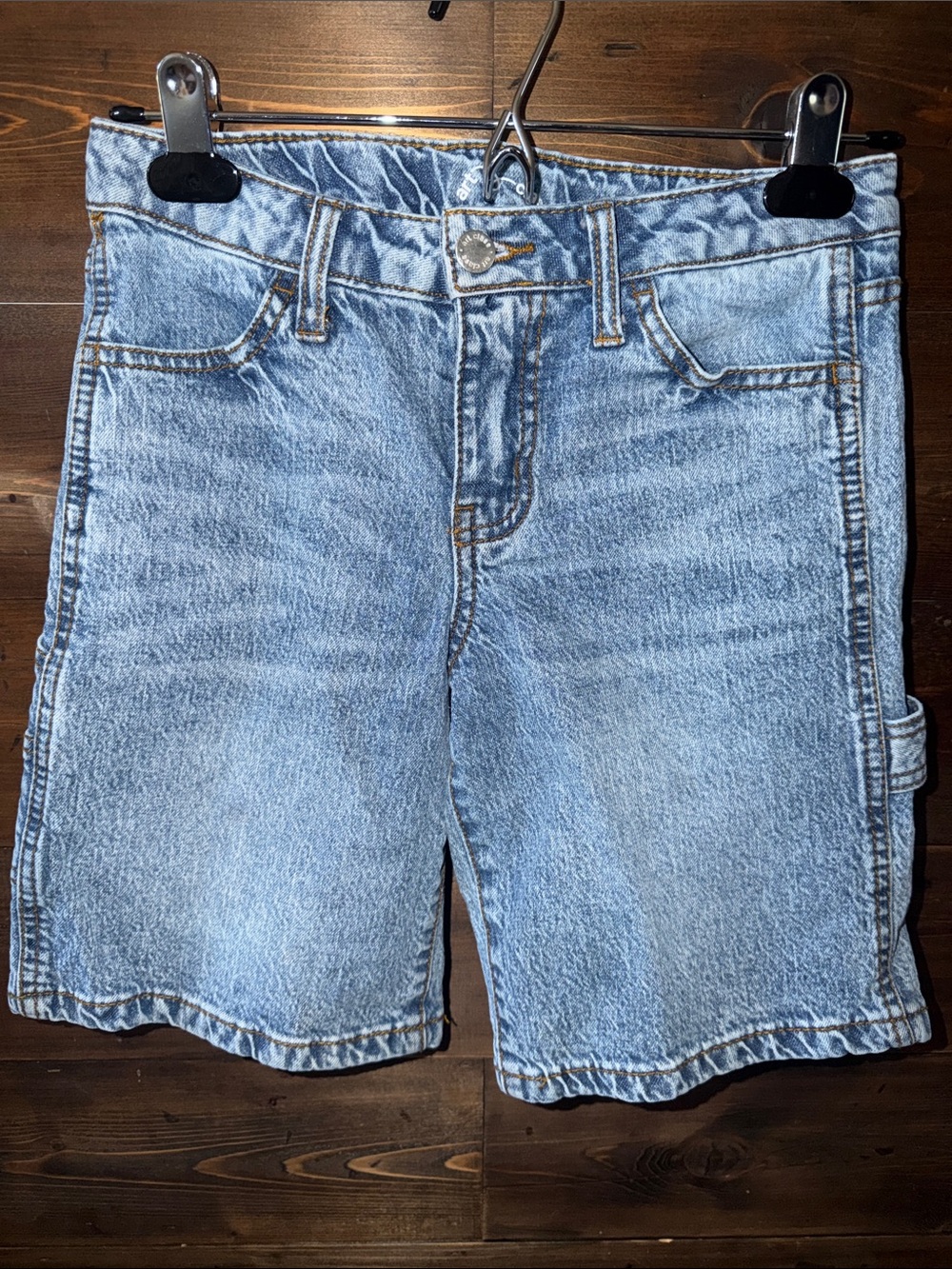 art class Light Blue Denim Kids Shorts